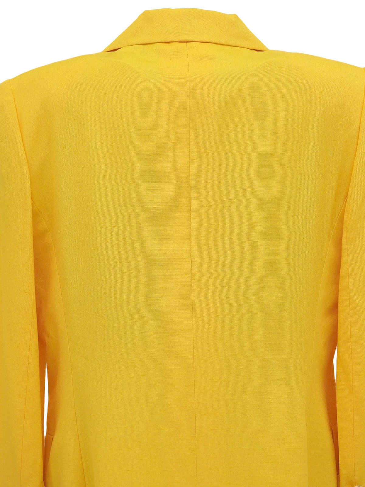 ロゴボタンジャケット イエロー