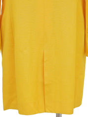 ロゴボタンジャケット イエロー