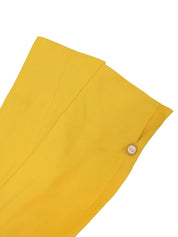 ロゴボタンジャケット イエロー