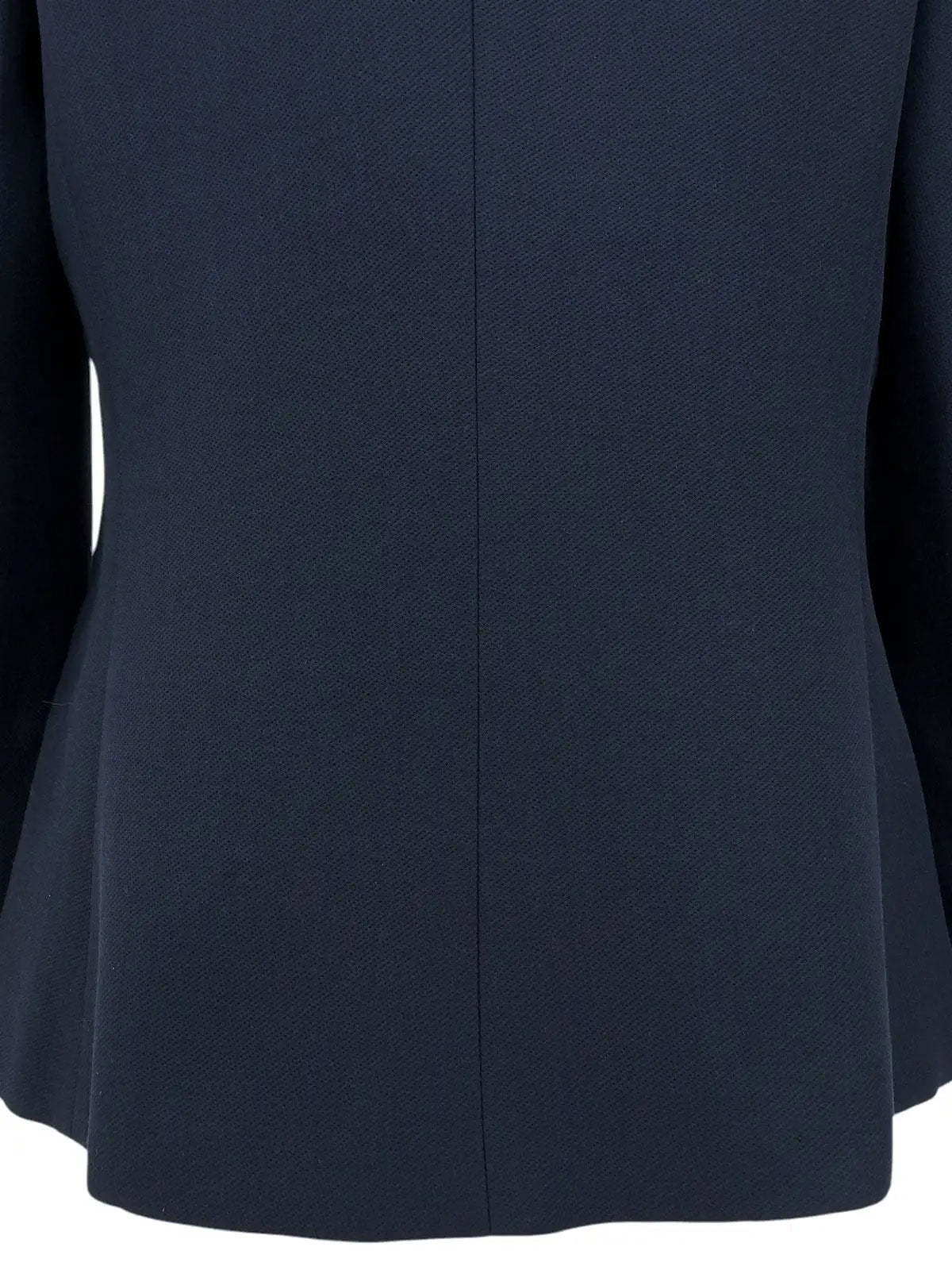 Navy Logo Button Tailored Jacket