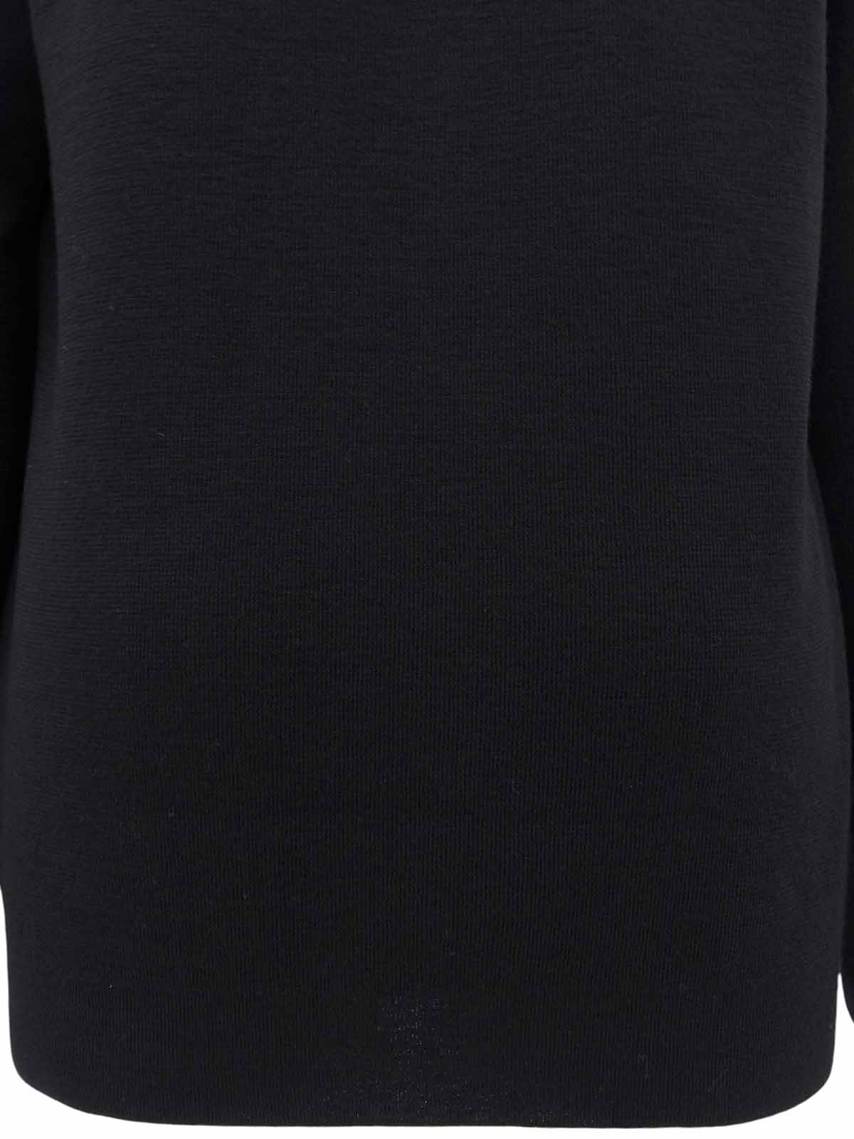 ウールシルクコンビレオパードパターンカーディガン ブラック/グリーン