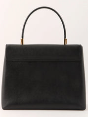 Gancini Plate 2-Way Bag Black
