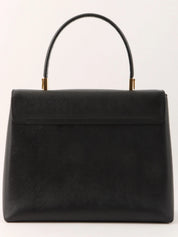 Gancini Plate 2-Way Bag Black