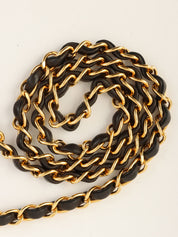 1992年頃製 ダイアナフラップチェーンバッグ25cm ブラック