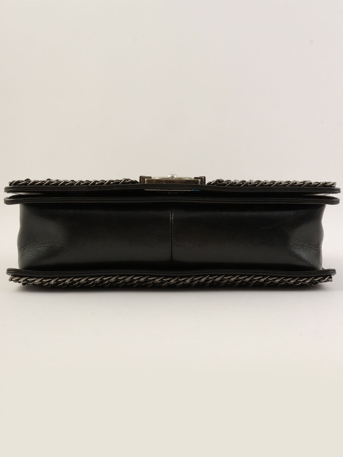 2014 Boy Chanel Chain Shoulder Bag in Black