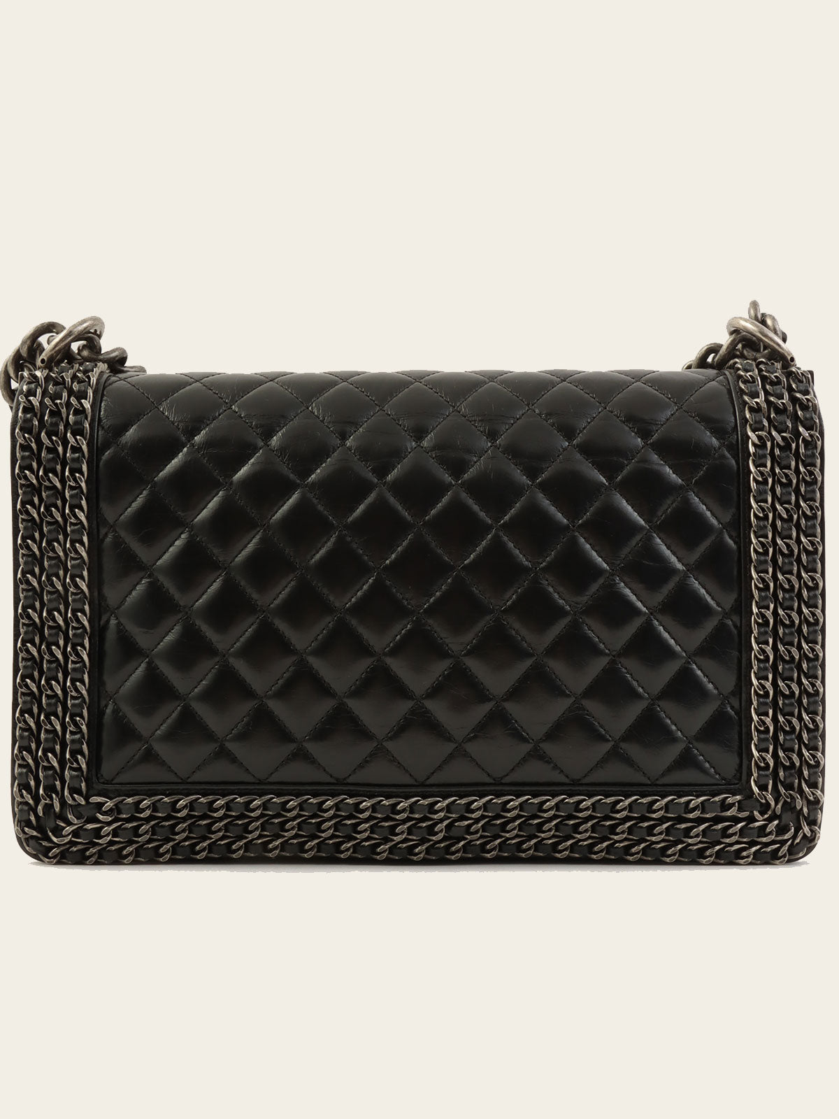 2014 Boy Chanel Chain Shoulder Bag in Black