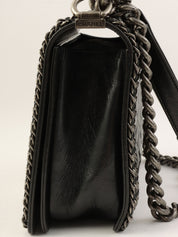 2014 Boy Chanel Chain Shoulder Bag in Black