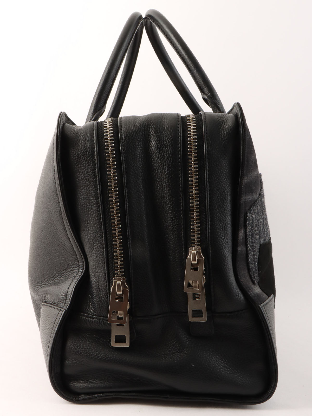 Patchwork Amazona Boston Bag in Black/Multi