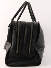 Patchwork Amazona Boston Bag in Black/Multi