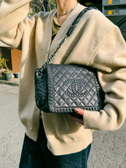 2011 CC Mark Stitch 单肩包 黑色