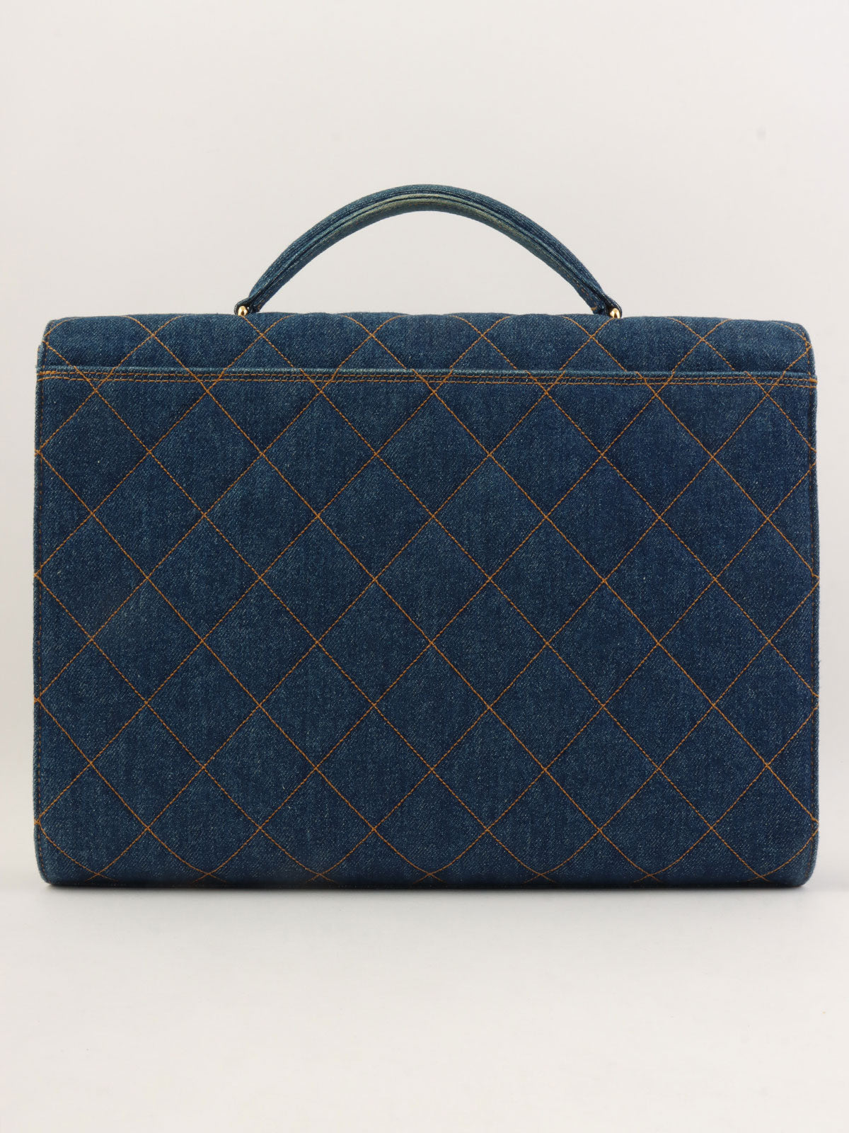 1997年頃製 デニムCCターンロックブリーフケース インディゴ