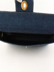 1997年頃製 デニムCCターンロックブリーフケース インディゴ