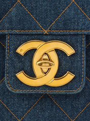 1997年頃製 デニムCCターンロックブリーフケース インディゴ