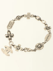 1999 CC Mark Chain Bracelet Silver