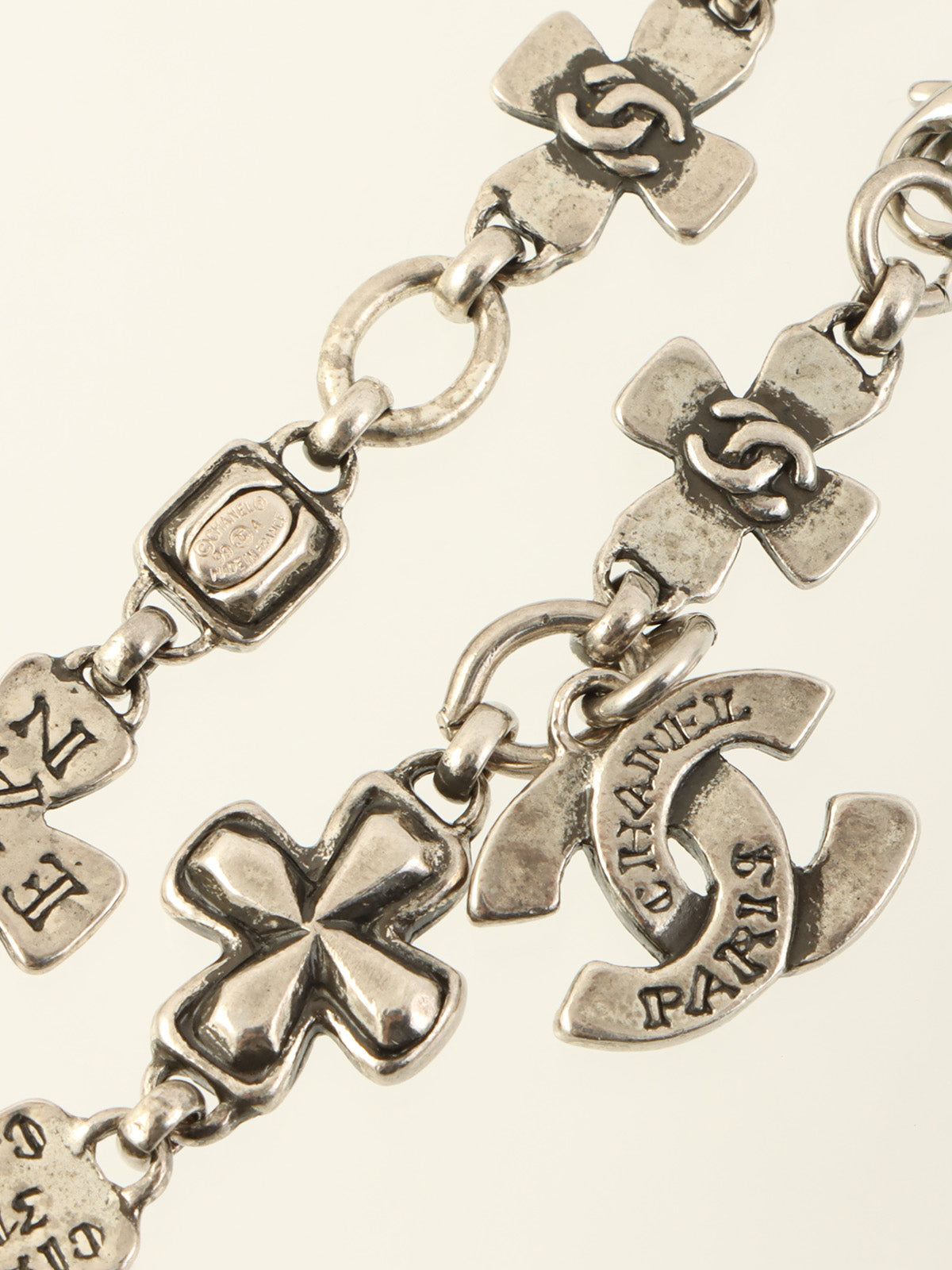 1999 CC Mark Chain Bracelet Silver