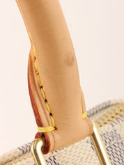 2007 Canvas Damier Azur Speedy 25 White