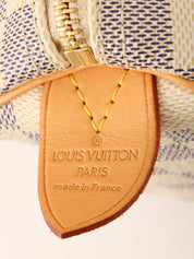 2007年制 帆布Damier Azur Speedy25 白色