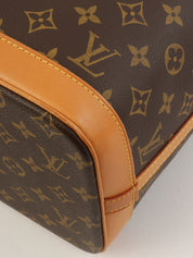 2001年莎朗·斯通合作款帆布字母组合图案 Am First Three Brown