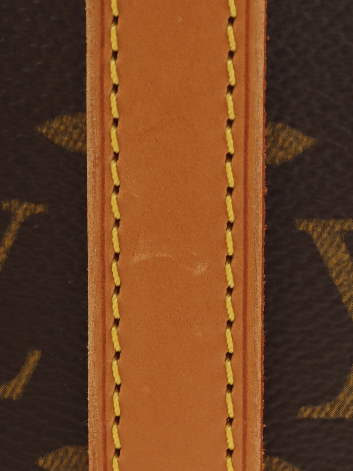 2001 Sharon Stone Collaboration Canvas Monogram Am First Three Brown