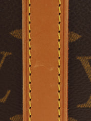 2001年莎朗·斯通合作款帆布字母组合图案 Am First Three Brown