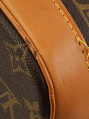 2001 Sharon Stone Collaboration Canvas Monogram Am First Three Brown