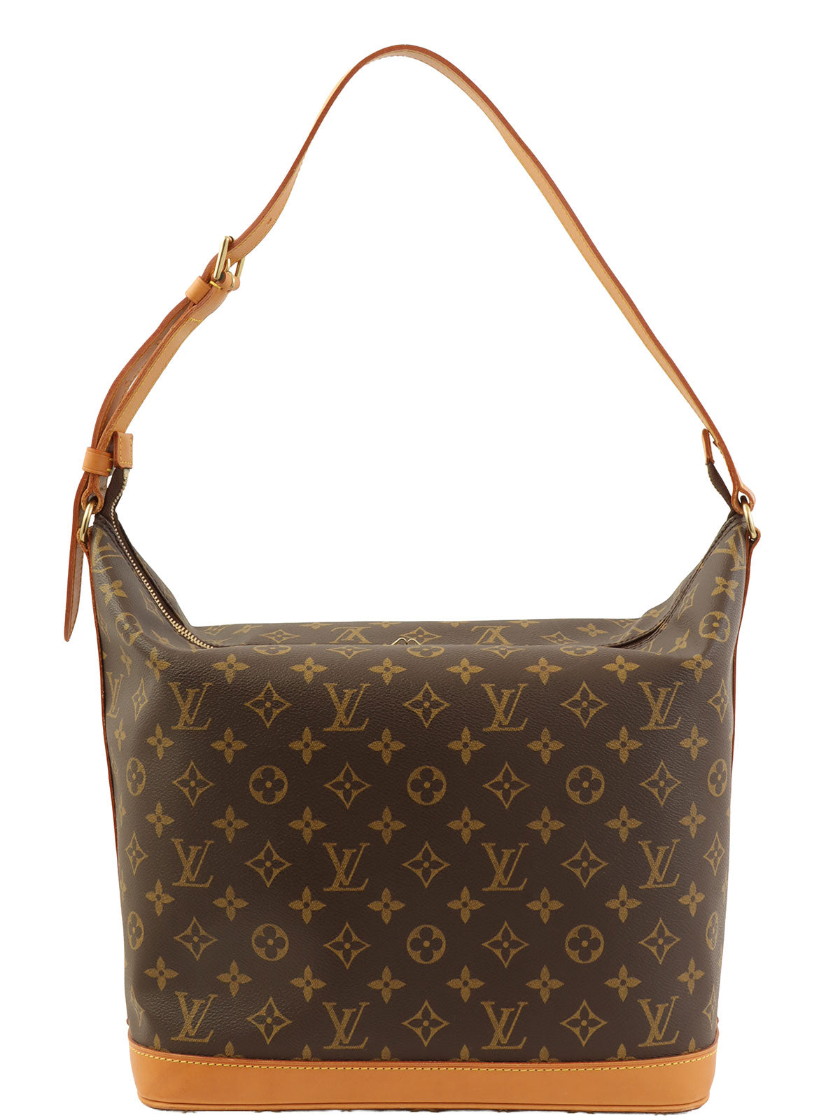 2001 Sharon Stone Collaboration Canvas Monogram Am First Three Brown
