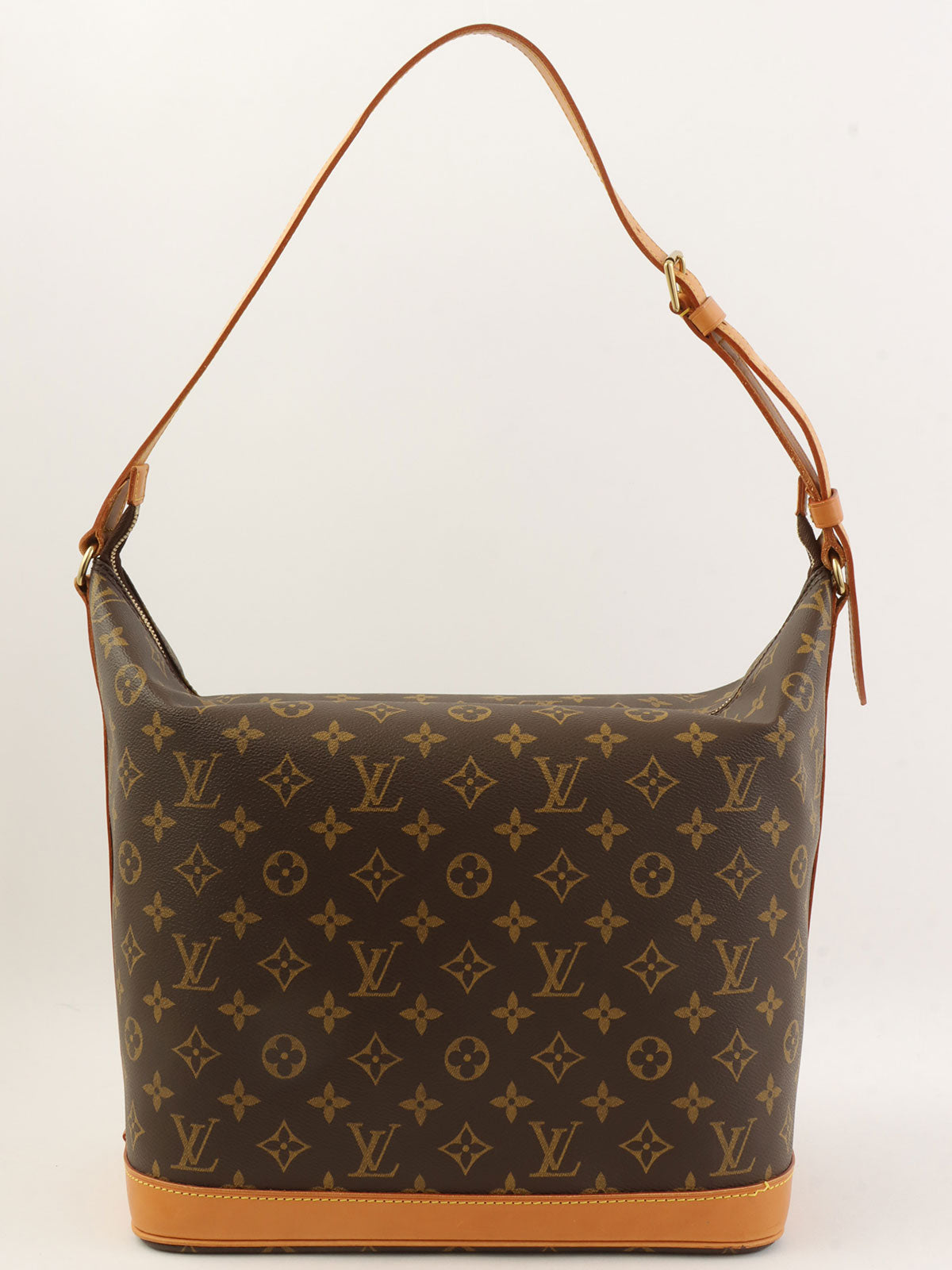 2001 Sharon Stone Collaboration Canvas Monogram Am First Three Brown