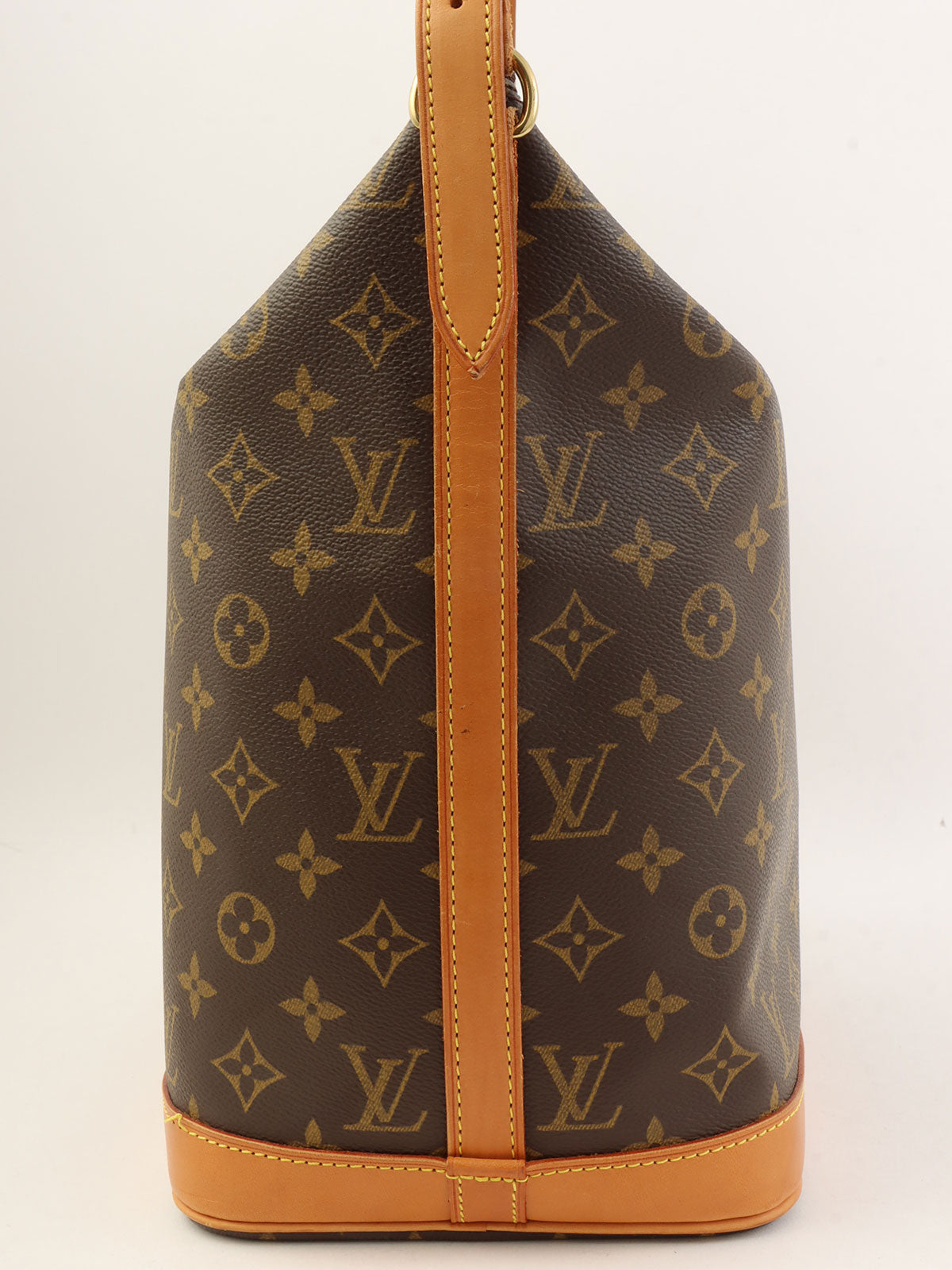 2001 Sharon Stone Collaboration Canvas Monogram Am First Three Brown