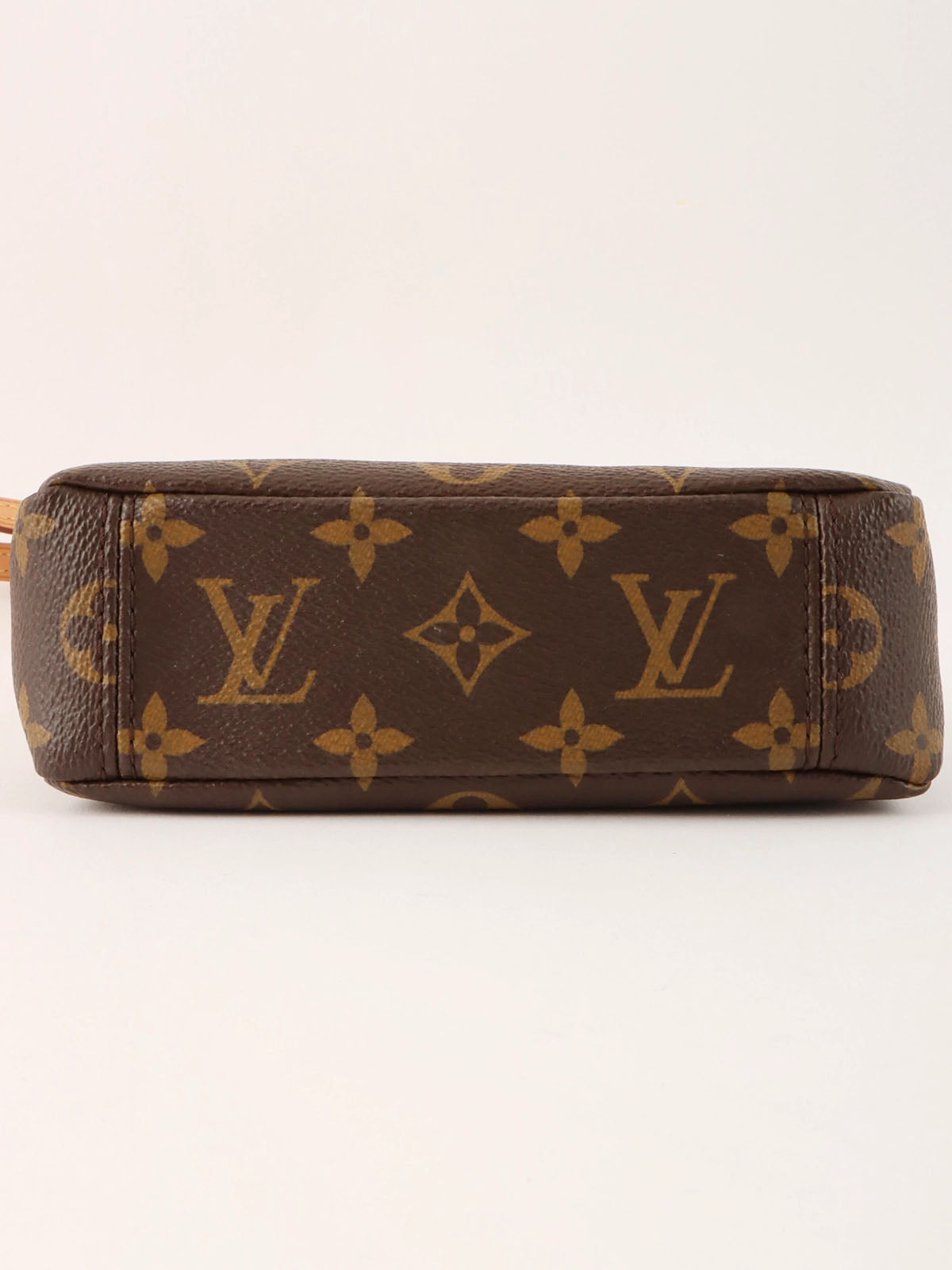 2015 Canvas Monogram Pochette Nano Pallas Brown/Red