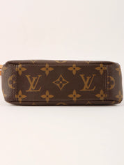 2015 Canvas Monogram Pochette Nano Pallas Brown/Red