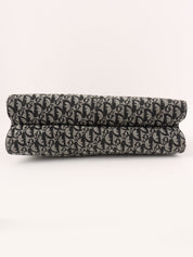 トロッターパターンハンドバッグ ブラック