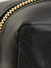 1997 CC Mark Stitch Twist Shoulder Bag Black