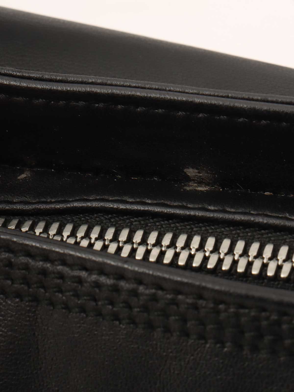 アナグラムステッチハンドバッグ ブラック7