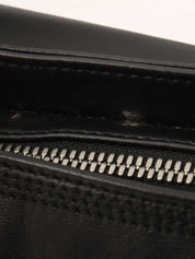 アナグラムステッチハンドバッグ ブラック7