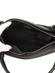 アナグラムステッチハンドバッグ ブラック7