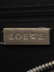 Anagram Stitch Handbag Black 7