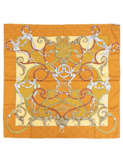 Carré 90 L'INSTRUCTION DU ROY Scarf Brown