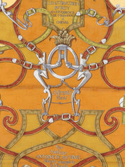 Carré 90 L'INSTRUCTION DU ROY Scarf Brown