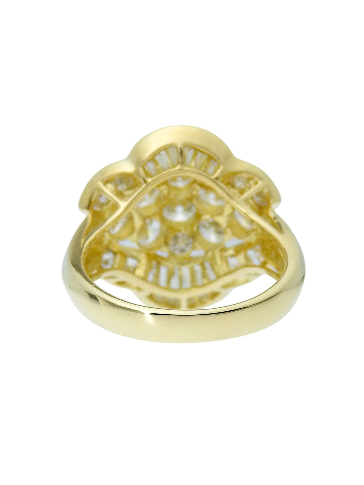 18K Gold Diamond Ring