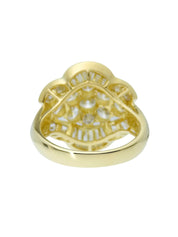18K Gold Diamond Ring