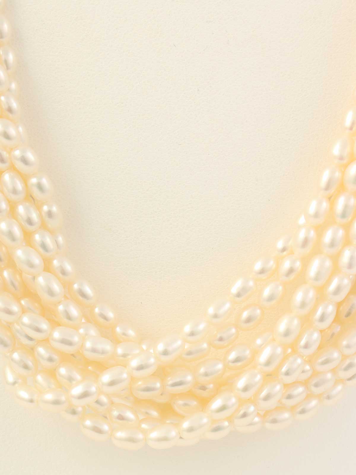 18Kフレッシュウォーターパールネックレス ゴールド