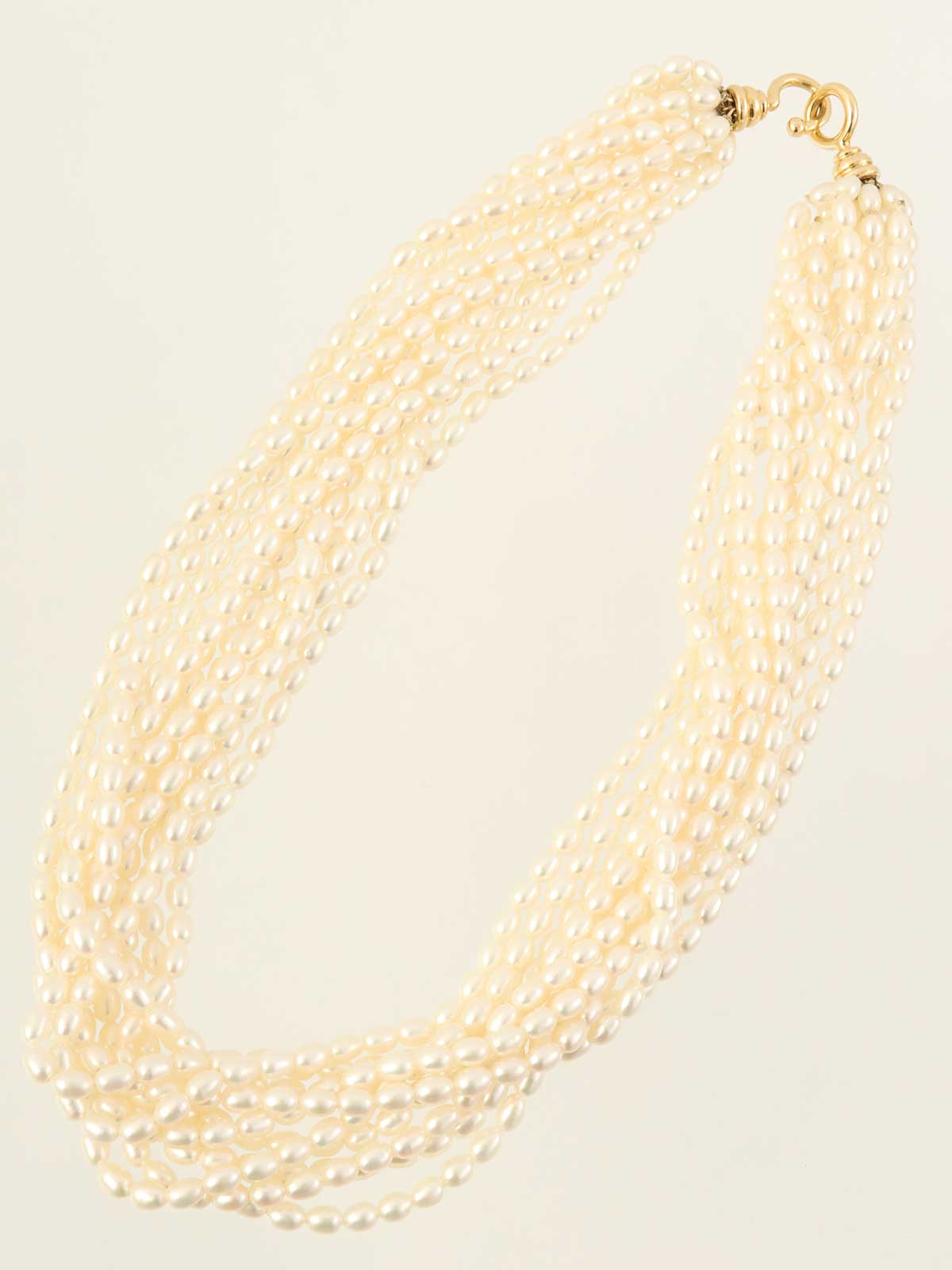 18K Gold Freshwater Pearl Necklace