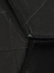 1992年頃製 シルクサテンCCターンロックショルダーバッグ ブラック