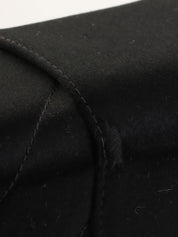 1992年頃製 シルクサテンCCターンロックショルダーバッグ ブラック