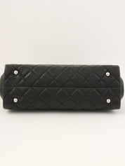 2012年頃製　キャビアスキンチェーンショルダーバッグ　ブラック