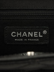 2012年頃製 キャビアスキンチェーンショルダーバッグ ブラック