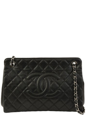 2012年頃製　キャビアスキンチェーンショルダーバッグ　ブラック