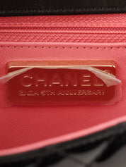 2009年頃製 パテントマルチチャームCCターンロックチェーンバッグ ブラック