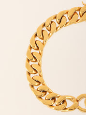 CCマークチェーンブレスレット ゴールド