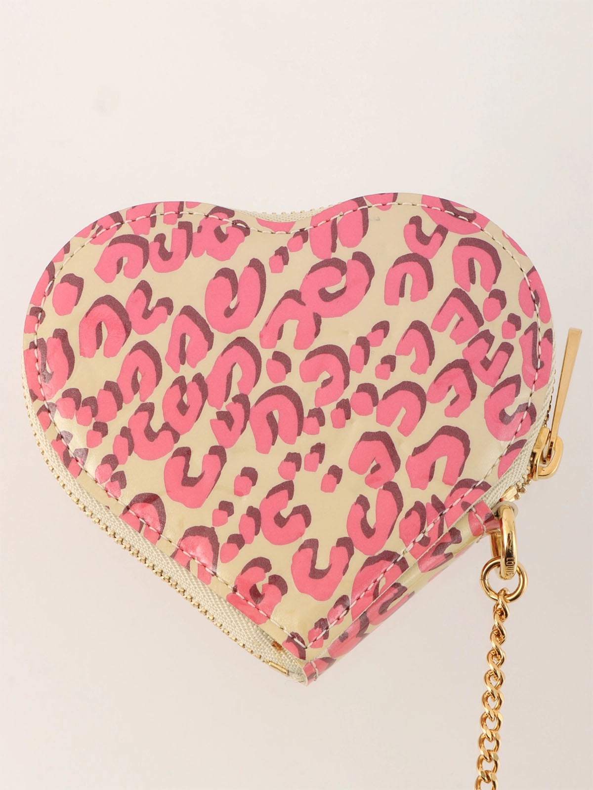 2010年制 老花Vernis Portefeuille Cœur豹纹 Broncoraile